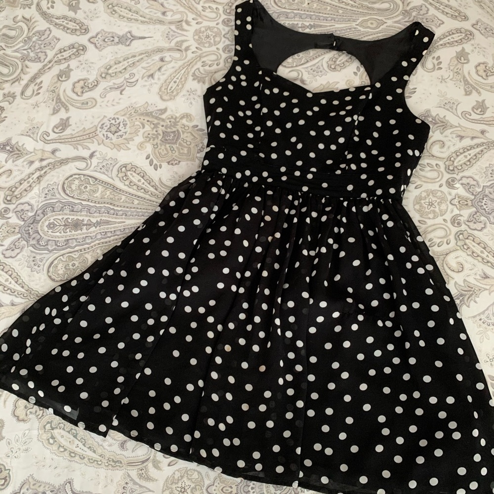 F21 Polka Dot Mini Dress